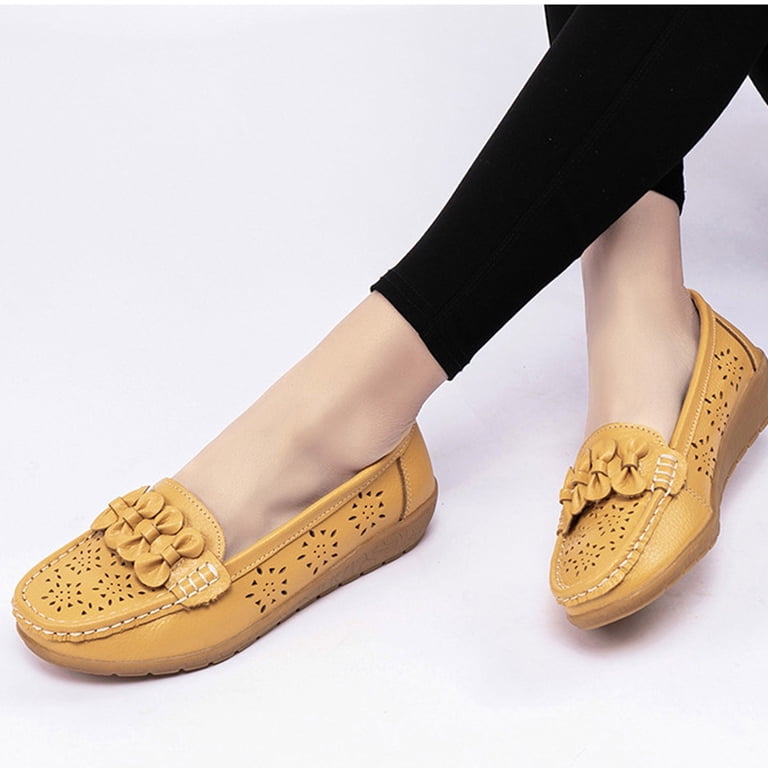 Fesfesfes Black Flats shoes Round Toe Casual Lightweight  display picture 2
