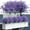 Violet, variante sur 10 Pcs Fleurs de Camélia Artificielles pour l'Extérieur, Fleurs Factices Résistantes aux UV pour Jardin de Tombe Maison Mariage (Orange)
