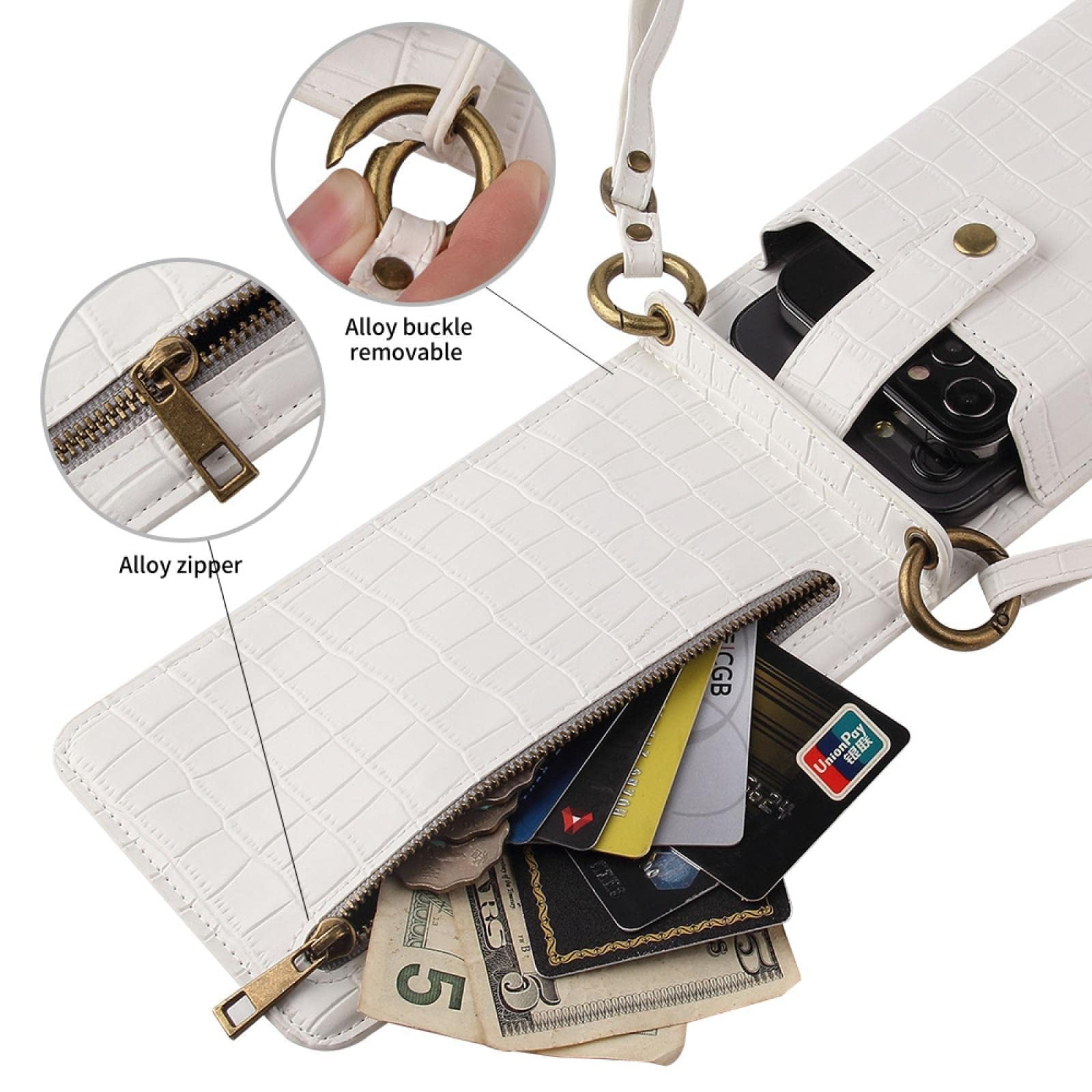 Crossbody Bags for Women, Trendy Cell Phone Purse with Card