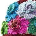thumbnail image 3 of Hsqqdc 1 Piece Vintage Flower Crochet Hollow Beanie Hat for Women, Lightweight Elastic Breathable Knit Skull Cap, 3 of 7