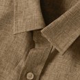 thumbnail image 5 of LYXSSBYX Mens Shirts Short Sleeve Button Down Men's Summer Casual Slim Short Sleeve Pockets Shirts Top Beach Blouse, 5 of 7