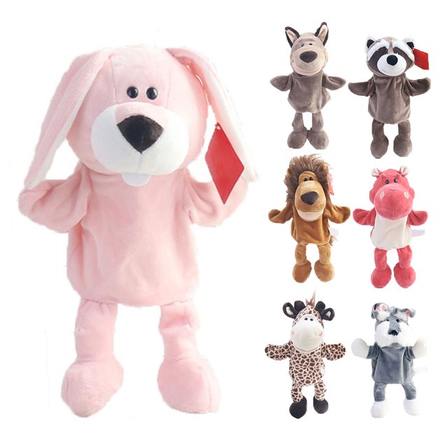 Gwong Juguete Dibujos animados animal mano títere peluche juguete padre-niño herramienta educativa para niños regalo Gwong 30006205