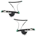 thumbnail image 4 of New Front Left and Front Right Window Regulator Compatible With Bmw 328i Base 6 Cyl 2.8L 330xi Base 6 Cyl 3.0L 2000-2005 By BM1350105 BM1351105 51337020659 51337020660, 4 of 6