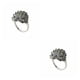 thumbnail image 3 of Jumpingount Anillo de erizo con diamantes de imitación para mujer, regalos de boda, fiesta de cumpleaños, anillo de joyería de animales Type1 NO1, 3 of 6