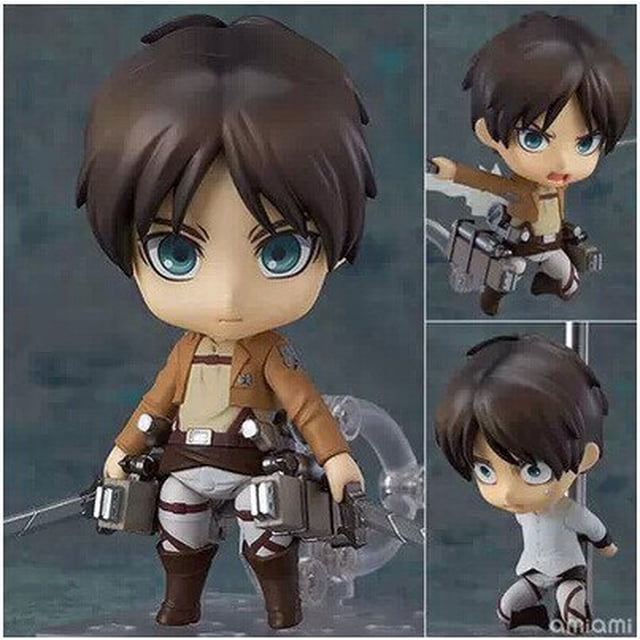 ¡18CM Anime ataque en la figura del Titán ARTFX J fortaleza Ver! Figura de acción Rivaille Heichov, figura del sargento mayor Gong Bohan LED