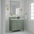 thumbnail image 4 of James Martin Vanities 650-V36-3Af Brittany 36" Single Basin Poplar Wood Vanity Set - Brown, 4 of 7