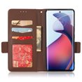 thumbnail image 5 of Motorola Edge 30 Fusion Case , PU Leather Flip Cover Card Slots Magnetic Closure Wallet Case for Motorola Edge 30 Fusion, 5 of 5