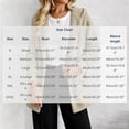 thumbnail image 4 of Fleece Hooded Jackets for Women Casual Warm Open-Front Sweater Cardigans with Pockets Solid Long Sleeve Outerwear (XL, Khaki), 4 of 6