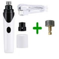 thumbnail image 1 of Pets Dog Cat Electric Nail Grinder Trimmer USB Charge Nails Grooming Tool For Pet Dogs Cat, 1 of 6