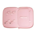 thumbnail image 1 of Estuche para herramientas de aseo de mascotas, caja de almacenamiento, bolsa para tijeras, organizador de viaje, artículos de aseo para perros rosa, 1 of 8