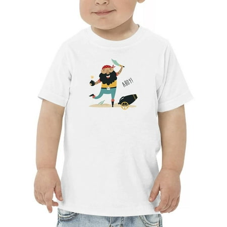 

Cheerful Pirate In Bandana T-Shirt Toddler -Image by Shutterstock 3 Toddler