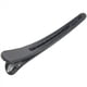 thumbnail image 3 of 40pzs Negro Pinza de Pelo de Plastico DIY Clip de Pelo de Cocodrilo de Peinado 3.1 Pulgada, 3 of 8