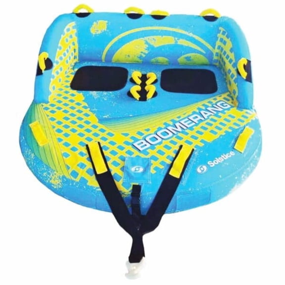 Swimline Inflatable Boomerang 2-Person Towable Water Raft - 64" - Blue