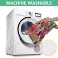 thumbnail image 6 of Pioneer Flower Floral Print Pattern Square Tablecloth,Waterproof Square Table Cover,Wipeable Spillproof Washable Table Cover for Home Kitchen Party Decor 52"x52"(132x132cm), 6 of 6
