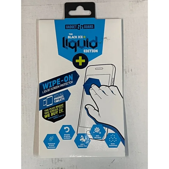 Gadget Guard Black Ice Liquid Edition Screen Protector For All Phones & Tablets