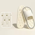 thumbnail image 5 of Stylago Quick Drying Shower Shoes for Women Men Lightweight Home Slippers Bathroom Sandals with Drain Holes Soft Sole Slides Beige Size 6, 5 of 7