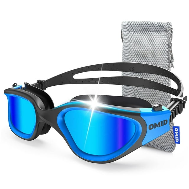 Gafas de natación OMID P2 polarizadas antivaho para hombres y mujeres adultos