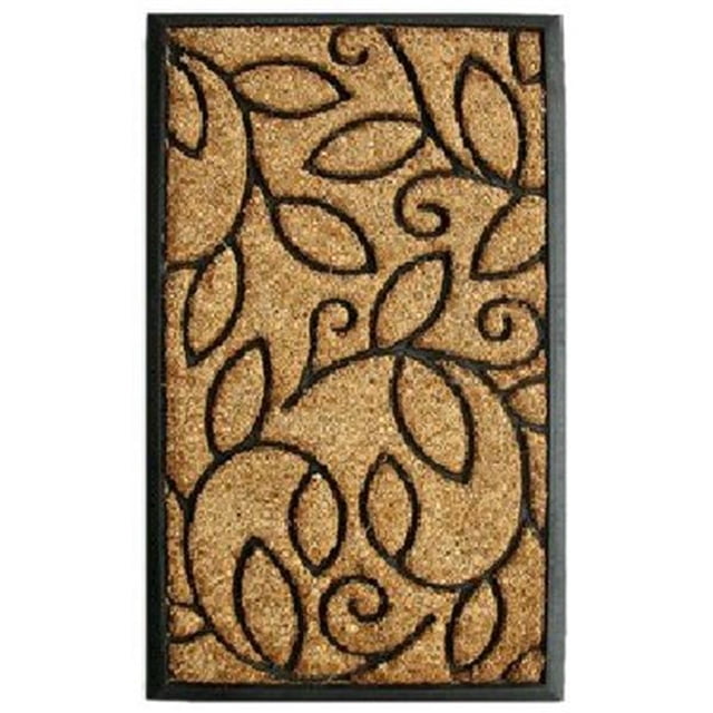 Home & More 10013 Tuff Brush Scroll Door Mat 18 X 30 Inches