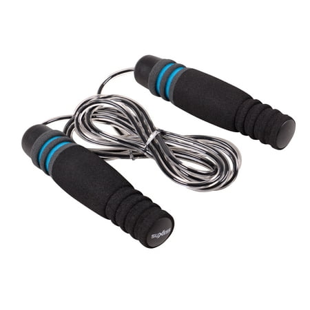 SuXess Fitness Gear Adjustable Length Jump Rope | Best Workout Equipment Skipping Rope | Speed Bearing | Perfect for (Best Penis Length Exercise)