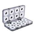 thumbnail image 2 of Caja de aparejos de pesca de 16 piezas, carretes de espuma, bandejas de aparejos, tablero portátil de plástico para pesca, aparejo Snell, bobina de Sharpla almacenamiento de línea de pesca, 2 of 8