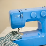 Janome Blue Couture Easy-to-Use Sewing Machine with Buttonhole