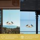 thumbnail image 5 of Alimentador de aves al aire libre Alimentador de aves multifuncional adorno de jardín colgante de madera HOMEMAXS 14400119-MX, 5 of 6