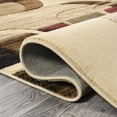 thumbnail image 6 of JONATHAN Y UNIQUE 5 x 8 Area Rug, Tamara Retro Abstract Arches - Cream/Brown/Red, UNQ102A-5, 6 of 9