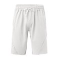 thumbnail image 4 of Aayomet Board Shorts Men'S Mens Summer Fashion Casual Lace Up Unlined Beach Shorts Beach Pants,White XL, 4 of 5