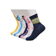 thumbnail image 2 of Nickelodeon SpongeBob Womens 10-Pack Crew Socks, Shoe Size 4-10, 2 of 5