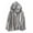 Gray, variant on Women's Cotton UV Button Down Shirt with Hooded Long Sleeve Sun Cover Up for Fall XL