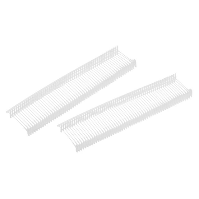 Uxcell 3000pcs Standard Tag Gun Fasteners 0.8x0.3 Inch White Garment Tag Barbs Attachments