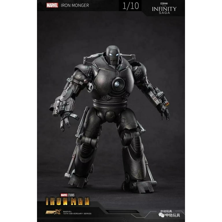 Zhongdong Toys Marvel 10th Anniversary 1/10 Scale PVC Iron Monger