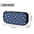 thumbnail image 4 of Goofa Cartoon Sharks2 Pattern Big Capacity Pencil Pen Case Office College Large Storage High Capacity Bag Pouch Holder Box Organizer, 4 of 9