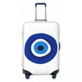 thumbnail image 1 of Custom Evil Eye Luggage Cover Elastic All Seeing Eye Art Travel Suitcase Protective Covers Fits 18-32 Inch, 1 of 1
