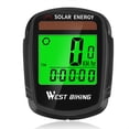 thumbnail image 1 of Innovative Cycle Computer, Wireless Bike Speedometer with 2.1 Inch LCD Display, Waterproof Solar-Powered Cycling Companion for All Bikes, Features Green Backlight, Easy, 1 of 6