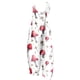 thumbnail image 2 of ICHUANYI Clearance Women Ladies Printed Summer Sleeveless Backless Loose Long Playsuits Rompers Jumpsuit(White, M) ICHUANYI WER2023081001008, 2 of 4