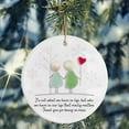 thumbnail image 6 of Sea Glass Friendship Decor, Heart Keepsake Ornament, Christmas Tree Hanging Decoration, Indoor Holiday Accent, 6 of 9