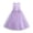 Purple, variant on Weebloom Dresses For Toddler Girls Sleeveless Tutu Gown Fancy Wedding Party Pageant Birthday Dress Formal Gown Elegant Dresses Black 3-4 Years