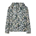 thumbnail image 5 of Mercatoo Trendy Hoodies for Teen Girls Flowers Graphic 𝐇ooded Sweatshirts Gradient Long Sleeve Fall Winter Oversized Hoodie, 5 of 7