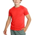thumbnail image 2 of Avtoify Children's Solid Color Round Neck Short Sleeve Summer Kids T Shirt, 2 of 6