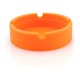 thumbnail image 1 of Ounissouiy Cenicero de silicona resistente a la temperatura, soporte de portátil, reutilizable, para viajes, oficina, coche, alfombrilla Almacenamiento y organización del hogar Naranja, 1 of 6