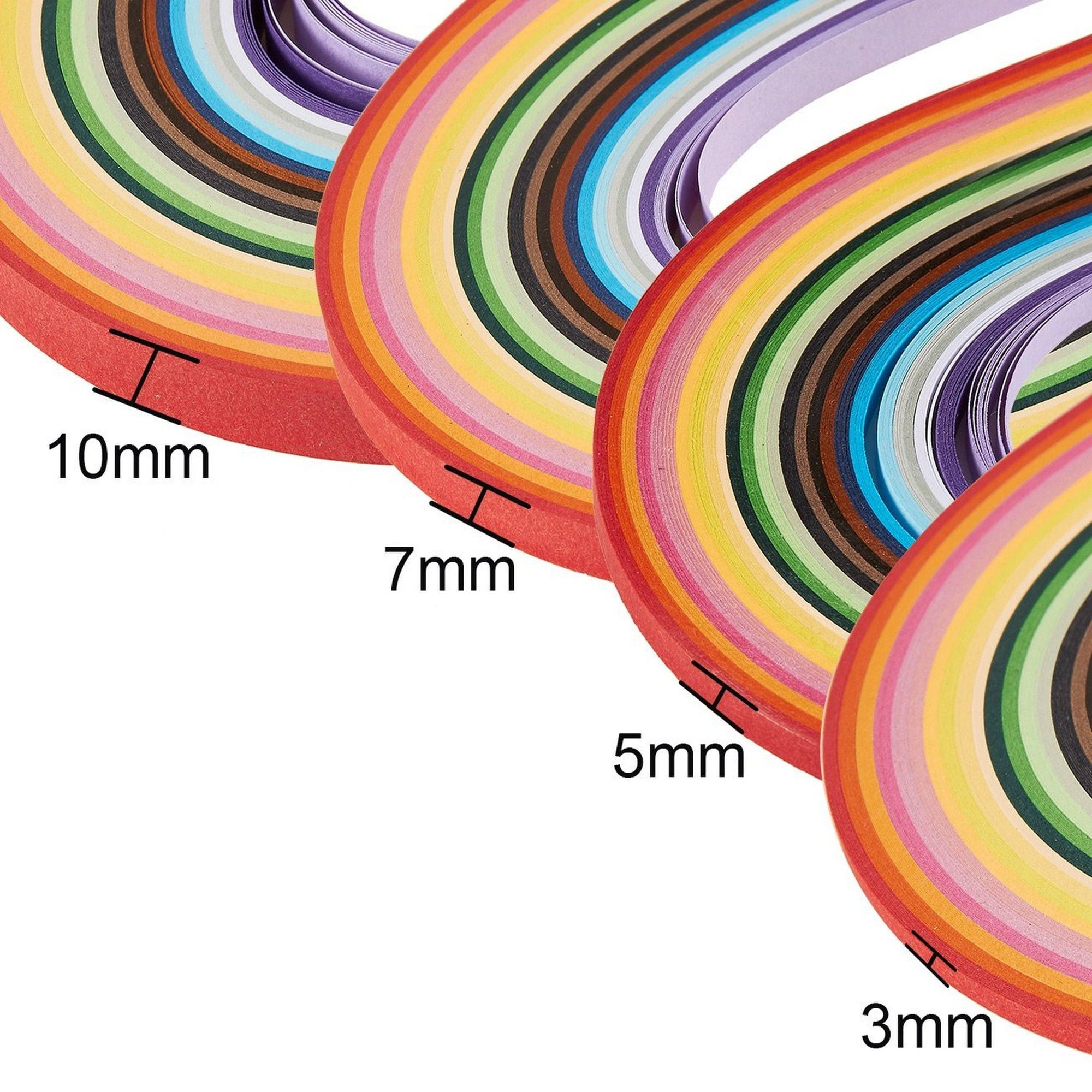 Darice Paper Quilling Strips Assorted Colors 1//4 x 21 inches 100 Pieces 6-Pack 26501