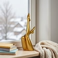 thumbnail image 3 of Geemin Abstract Female Leg Art Sculpture Office Desk Decors Modern Resin Figure Gift, 3 of 10