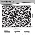 thumbnail image 7 of Yspwyqan SUV Trunk Mat, Zebra Stripe Soft All Season Cargo Mat Rear Trunk Liner, Easy to Clean Vehicle Interior Accessory Suitable for Most Sedans SUVs Wagons for Daily, 7 of 7