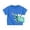 Z02-Blue, variant on LRen Toddler Shirt Boys 4t Boys Cartoon Dinosaur Round Neck Short Sleeve Tops Little Boy Summer Basic Tee Everyday Summer Tees Tops