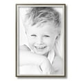thumbnail image 2 of ArtToFrames 12" x 18" Silver with Stained Grey Picture Frame, 12x18 inch Silver Wood Poster Frame (WOM-4767), 2 Pack, 2 of 7