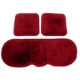 thumbnail image 2 of Xihbxyly Artículos de Menos de 5 Dólares. Fundamentos de Imitación, Cojín Interior para Asiento de Coche, Conjunto de Tres Piezas Cálido y Grueso de Terciopelo, 2 of 3