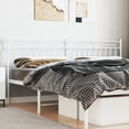 thumbnail image 1 of vidaXL Metal Headboard Bed Header with Back Support for Bedroom Furniture, 1 of 4