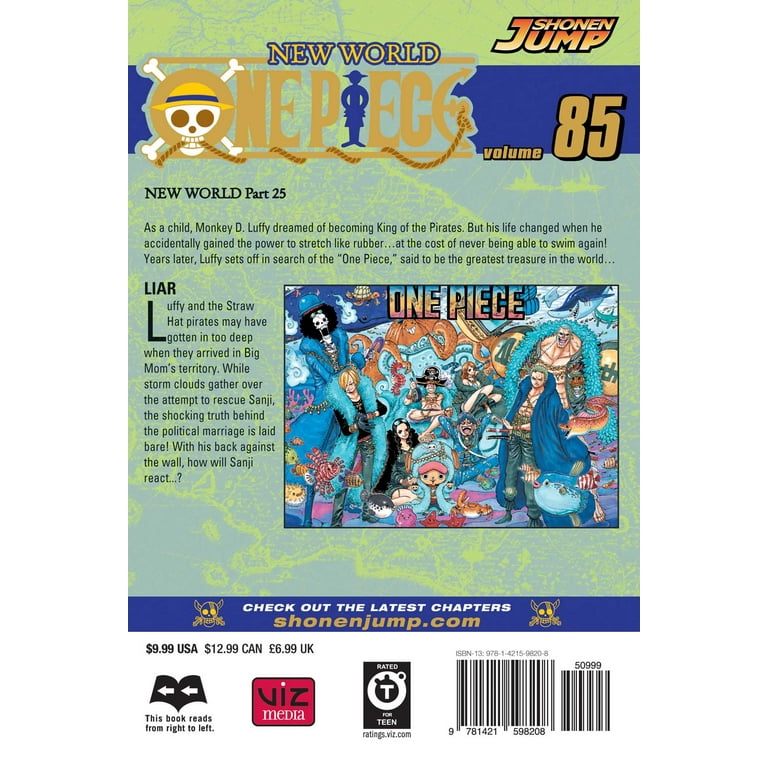 One Piece One Piece, Vol. 85, Book 85, (Paperback) - Walmart.com One Piece One Piece, Vol. 85, Book 85, (Paperback) - Walmart.com
