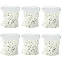 Aquaneat Bio Ceramic Rings 6 lbs Aquarium Filter Media in 6 Free Mesh Bags